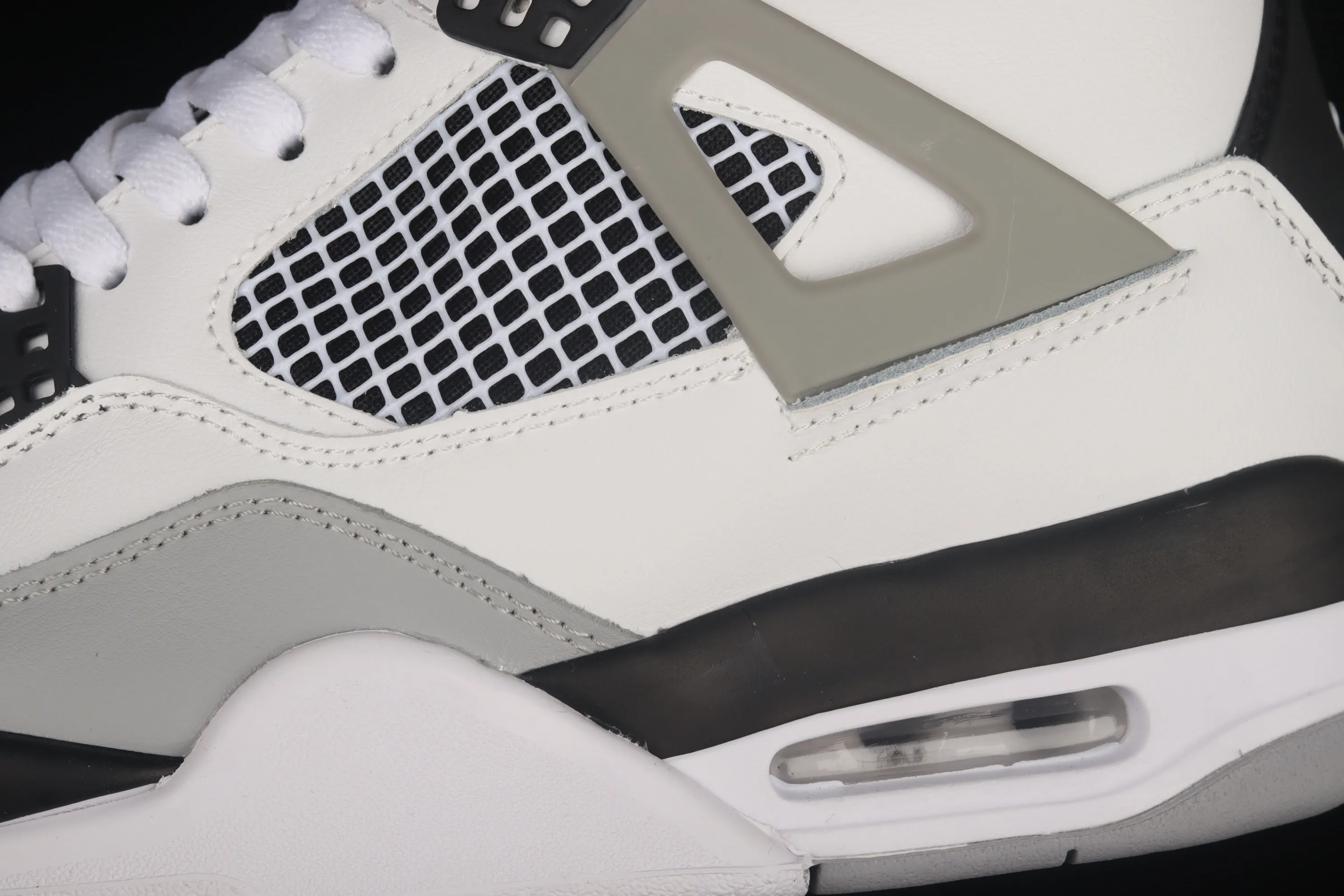 All categories Air Jordan Jordan series basketball shoes Air Jordan 4 Air Jordan 4 Retro GS "Light Smoke Grey" AJ4 Joe 4 white smoke gray basketball shoes CT8527-021